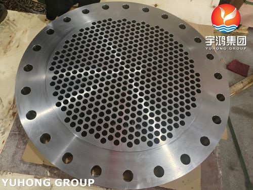 Latest company news about YUHONG GROUP 25178 ASME SA182 F316Ti  Stainless Steel Tubesheet For Heat Exchanger Application