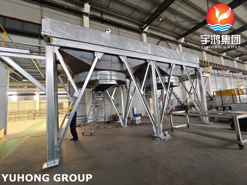 Latest company news about YUHONG GROUP Conducts Pre-Assembly Testing of 50+ API 661 Air-Cooled Heat Exchangers to ASME Standards