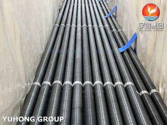 ASME B163 N04400 Τύπος σωλήνα με πτερύγια G Monel 400 με πτερύγια από αλουμίνιο για κλιματισμό