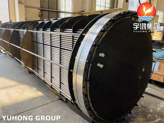 Buy Desalination Brine Heater Condenser Tube Bundle SB111 C71500 Seamless Tubes Assembled online manufacture