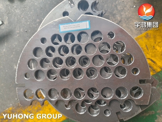 Buy ASME SA516 Grade70 Carbon Steel Heat Exchanger Baffle Single Segmental 7.9MM Thickness online manufacture