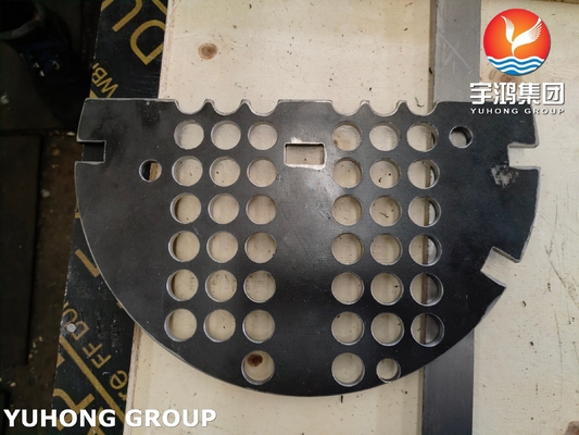 Buy ASME SA387 Grade11 Class2 Carbon Steel Single Segmental Baffles Used In Heat Exchanger online manufacture