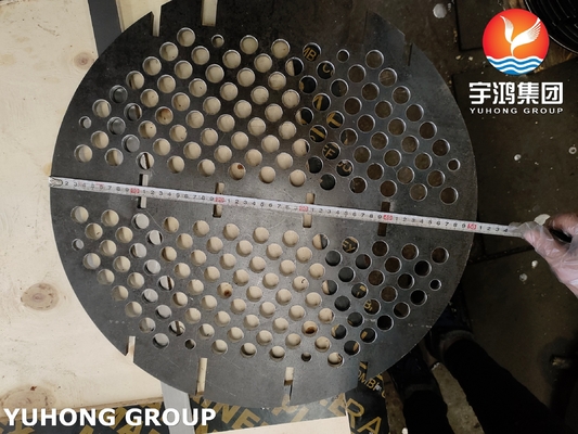 Buy ASME SA36 Carbon Steel Heat Exchanger Baffle 314.3MM Diamter API 650 online manufacture