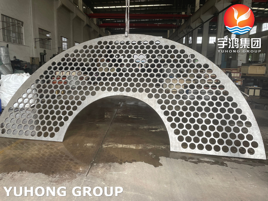 Buy TP304L Stainless Steel Single Segmental Baffle For Heat Exchangers online manufacture