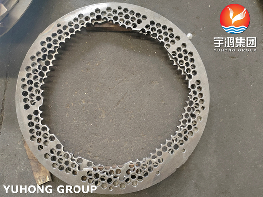 Mua Vách ngăn và tấm chắn hình vành khăn bộ trao đổi nhiệt bằng thép carbon ASME SA266 GRADE2 online manufacture