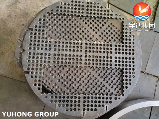 satın al ASME SA516 Gr.70 Elektrik Santrali Kondensatörleri için Disk ve Halka Baffles (İkili Segmental) TEMA RCB-4.53 online manufacture