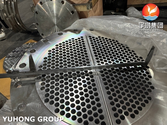 Buy WPS304L-S Stainless Steel Tube Sheet ASTM A403 Rotated Triangular Pattern online manufacture
