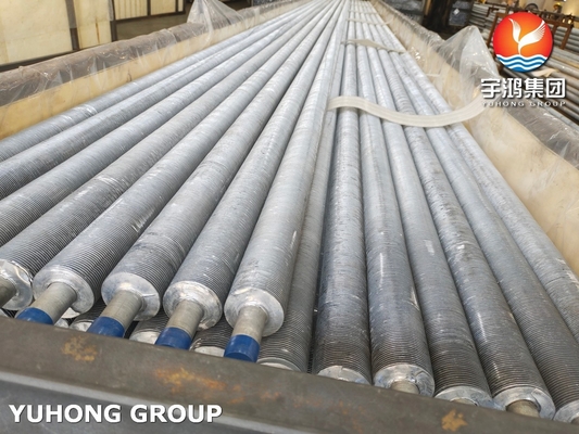Buy Stainless Steel Extruded Finned Tube A269 TP304 Aluminum Fin For Chemical Plant online manufacture