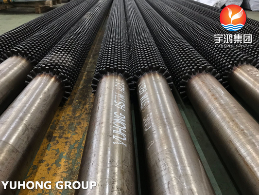 Buy ASME SA213 T9 9Cr-1Mo Alloy Steel Fin Tube Studded Type For Fired Heater online manufacture