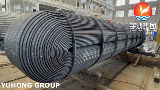 Buy ​​Heat Exchanger Bundle ASTM A179 U-Bend Tubes+ SA516 Gr.70N Tubesheet ASME VIII Compliant online manufacture