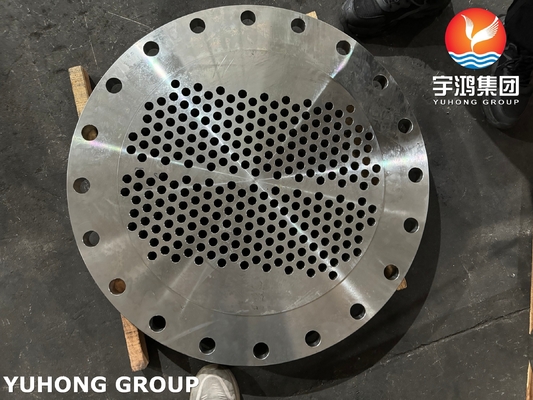 Buy SA240 SS304 Stainless Steel Tube Sheet For Heat Exchanger 100% PT online manufacture