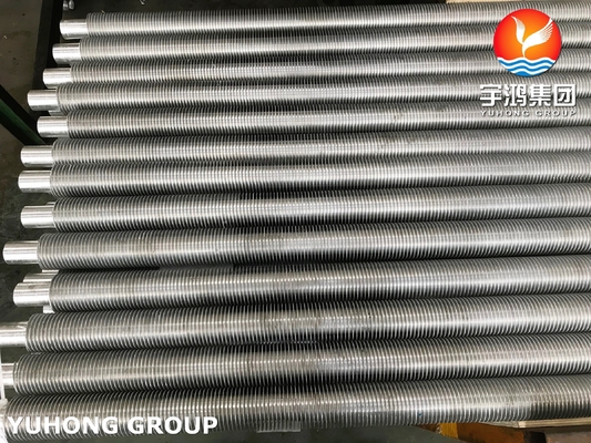 Buy Stainless Steel Extruded Finned Tube With SS304 Fin For Petrochemical Refining online manufacture