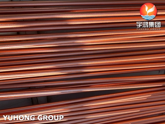 Mua Ống tản nhiệt thấp bằng đồng tùy chỉnh cho bộ phận điều hòa không khí online manufacture
