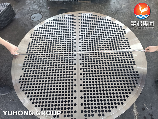Buy EN10222-4 P280GH Low Alloyed Steel Tube Sheet For Heat Exchanger online manufacture