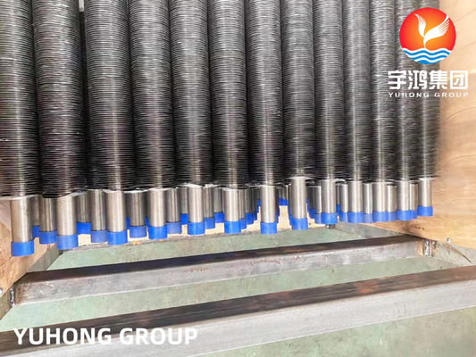 Buy HVAC System Embedded Fin Tube G Type Finned Tube Nickel Alloy SB163 Monel400 online manufacture