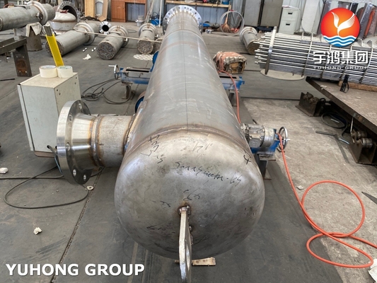 주문 HIC-Resistant Carbon Steel Shell & Tube Heat Exchanger ♪ NACE TM0284 습한 H2S 서비스 인증 online manufacture