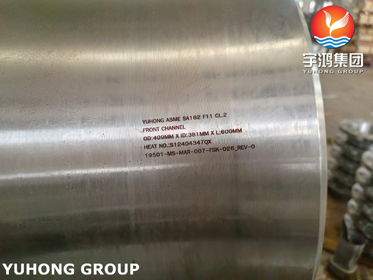 Buy ASME SA182 F11 Cl.2 Front Channel General Industrial Pressure Vessel Parts online manufacture