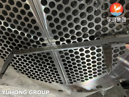 Buy ASTM A240 WP304L-S Heat Exchanger Tubesheet ASME, ISO, JIS Standard online manufacture