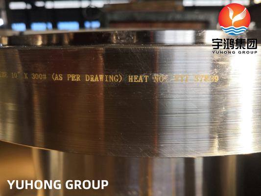 Buy ASTM A182 F310 Weld Neck RTJ Flange For Oil And Gas Extraction Equipment online manufacture
