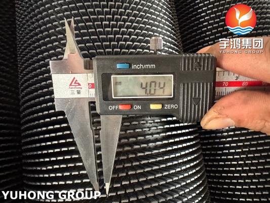 Buy HFW Finned Tube Serrated Type SA387 Grade 12, 13CrMo4–5 Fins for Power Plant HRSG online manufacture