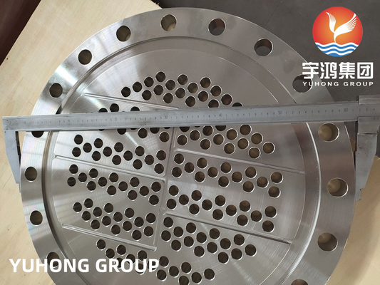 Buy ASME SA182 F316L Floating Tube Sheet Heat Exchangers / Boiler Tube Sheet online manufacture