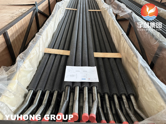 Buy HFW High Frequency Welded Serrated Fin Tube For Boiler Economizer online manufacture