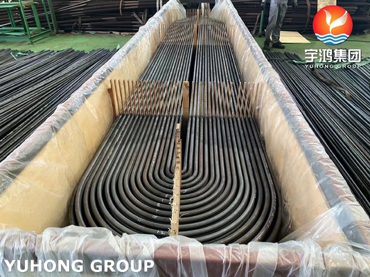 Buy Cold Drawn Carbon Steel U Bend Tube For Waste Heat Recovery Boilers WHRB online manufacture