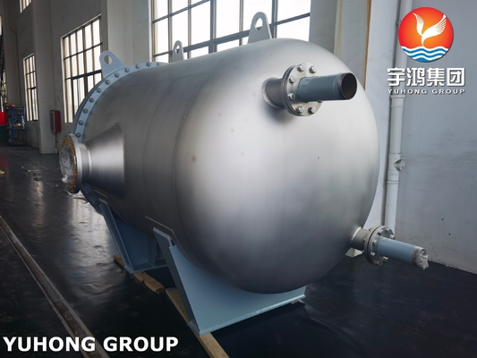 comprare ASME Sec VIII Div 1 Nave, S32750 Conchiglia con PWHT per ambienti H2S del sistema di sgonfiamento minerario online manufacture