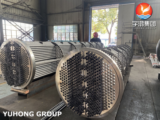 Buy ASME Section VIII Certified SA790 S32205 Duplex U-Bend Heat Exchanger Tube Bundle Sulfide Resistance online manufacture