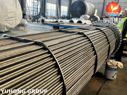 comprare TEMA Certified Heat Exchanger SA249 TP304 Tubi saldati in acciaio inossidabile per lavastoviglie per gas di combustione online manufacture