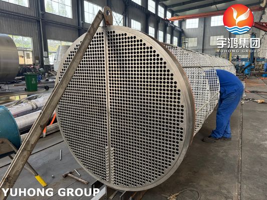 Buy ASME Certified Combined Feed Heat Exchanger for Naphtha HDS Plant Refinery Hydrotreating Units online manufacture