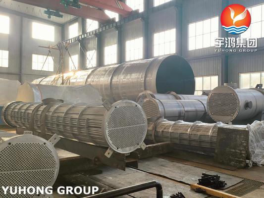 Αγορά Συμπλήρωμα σωλήνων ανταλλακτών θερμότητας σύμφωνα με το τμήμα VIII της ASME, τύπος πλωτής κεφαλής, υλικό TP316L online manufacture