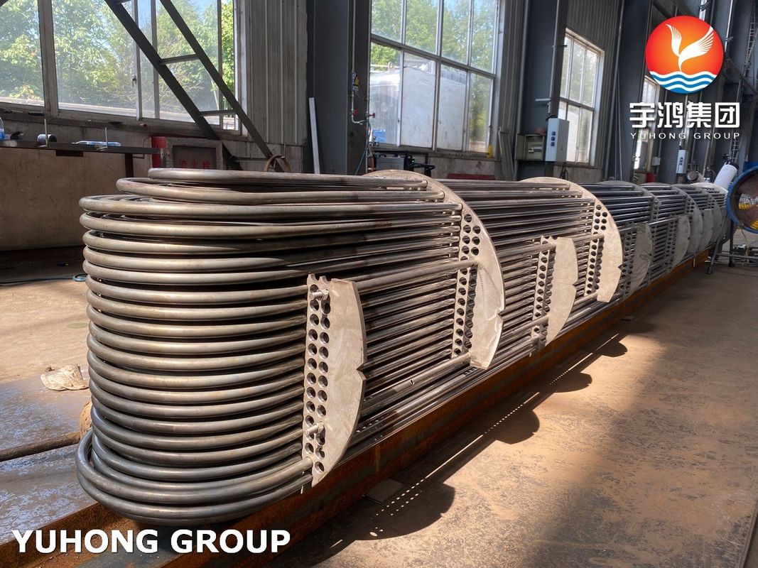 Stripper Reboiler Tube Bundle TYPE AEW S32205 U Shaped Tube For Thermal Exchange System