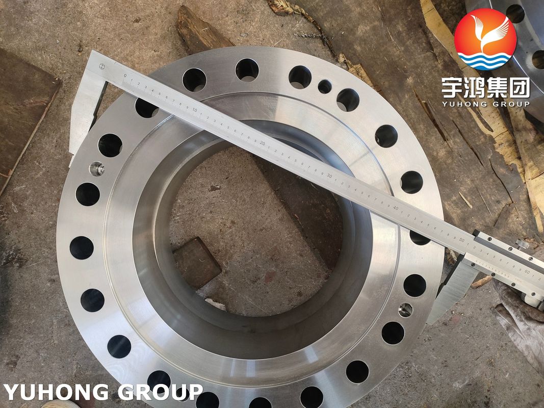 SA266 Grade 2N Shell Side Flange Tube Side Flange For TEMA R Shell and Tube Heat Exchanger