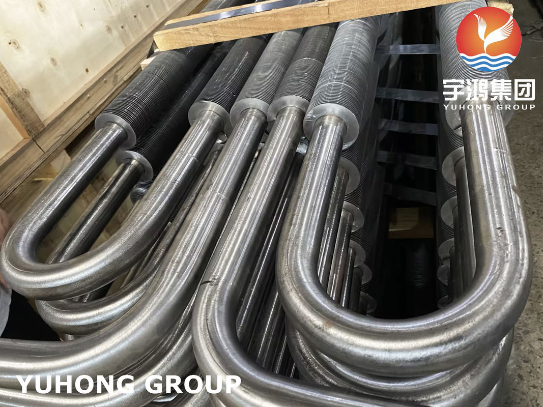 Customized HFW U Bend Finned Tube High Frequency Welded For Nuclear Power Plant