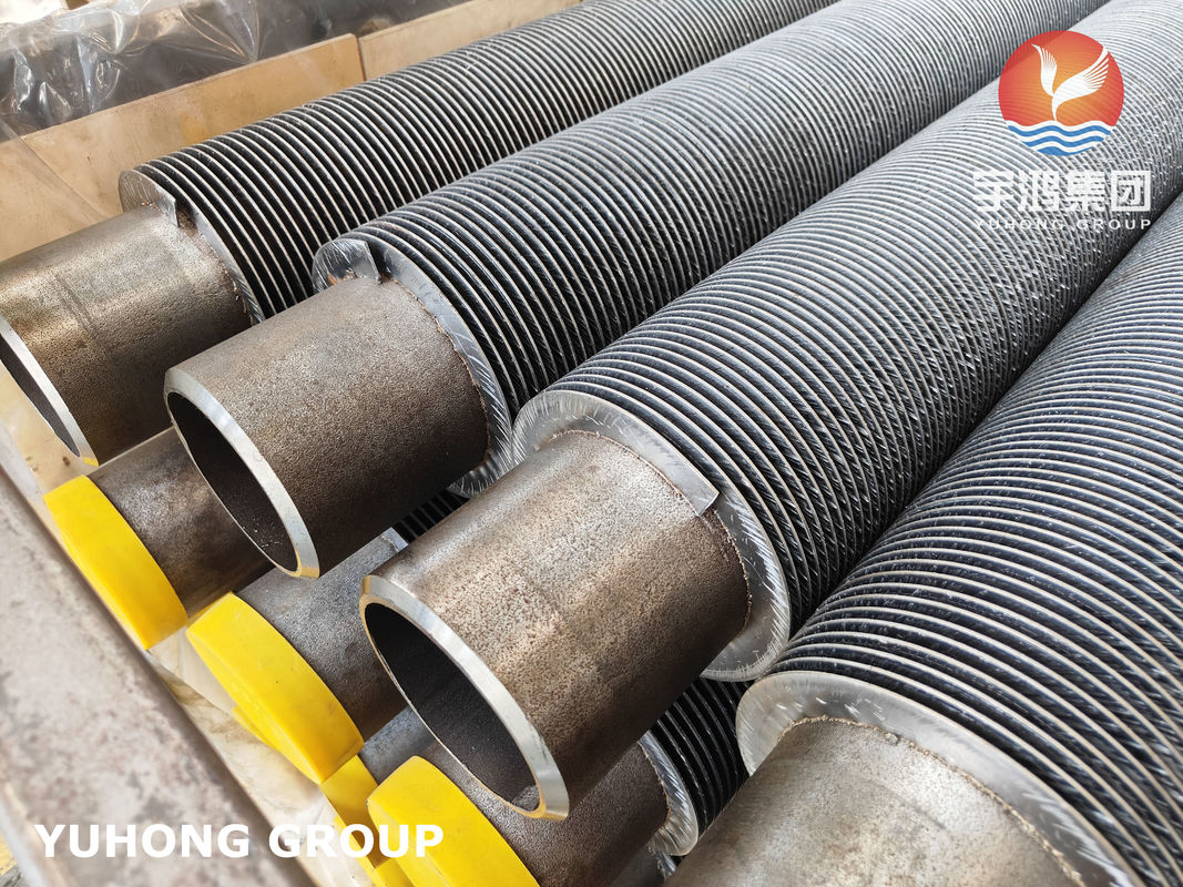 A335 P22 Alloy Steel Fin Tube High Frequency Welded Finned Pipe Power Plant Usage