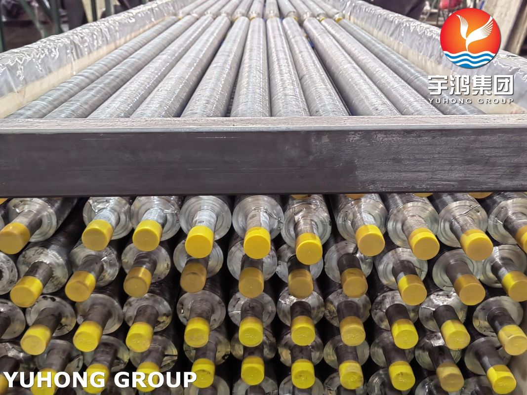 ASTM A179/ASME SA179 G Type Embedded Fin Tube with Aluminum or Copper Fin Material for Enhanced Heat Transfer