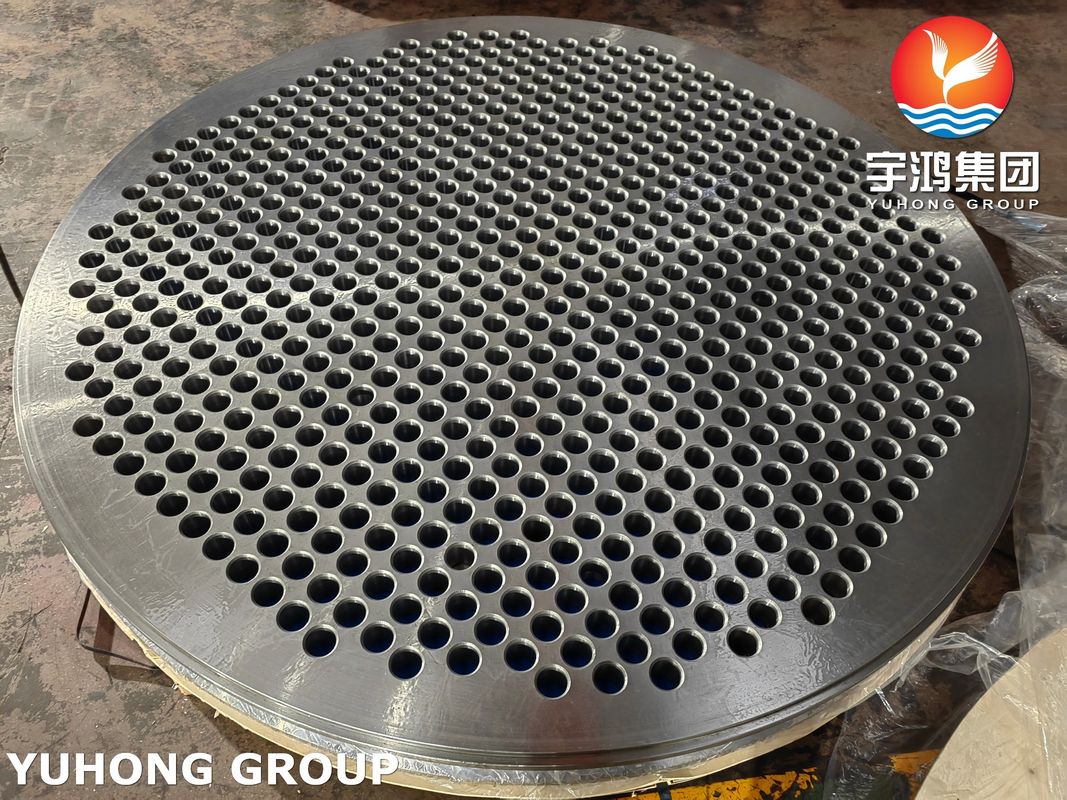 ​​ASME VIII Sertifikalı Gr.70N Tüp Levha (Normalleştirilmiş) LNG Isı Eşanjörleri için %100 UT/PT Muayenesi