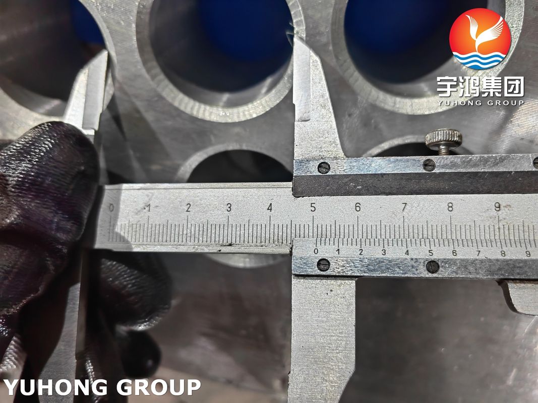 ​​ASME VIII Sertifikalı Gr.70N Tüp Levha (Normalleştirilmiş) LNG Isı Eşanjörleri için %100 UT/PT Muayenesi