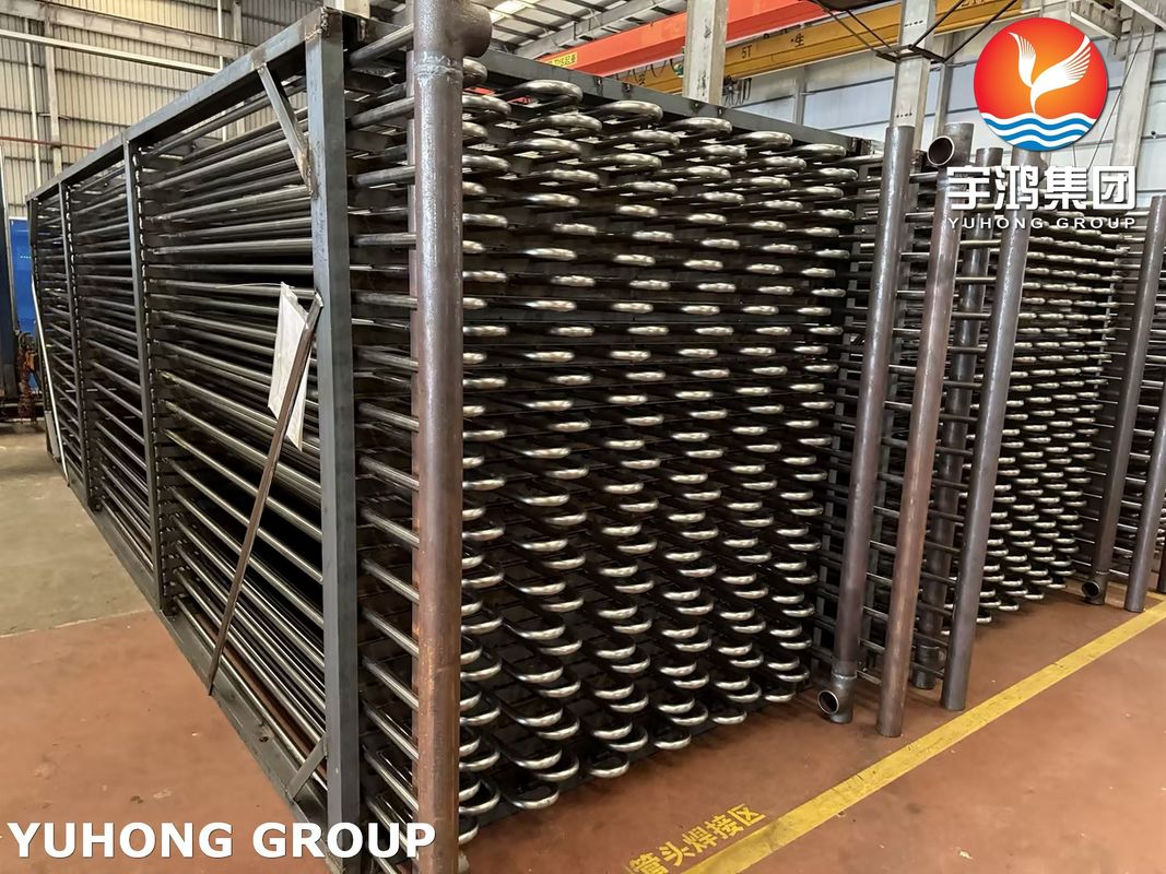 High Pressure Fired Heater For Heat Recovery Steam Generator HRSG ASTM A213