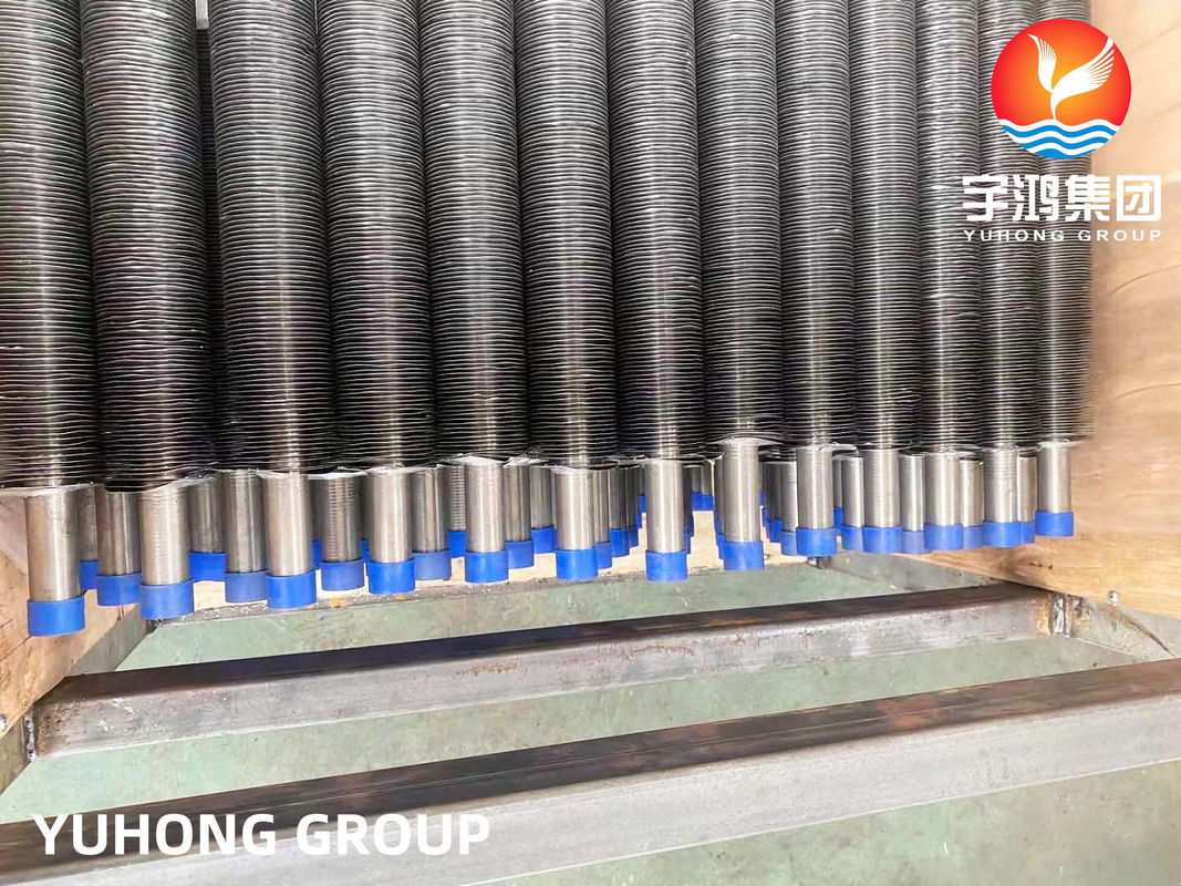 HVAC System Embedded Fin Tube G Type Finned Tube Nickel Alloy SB163 Monel400