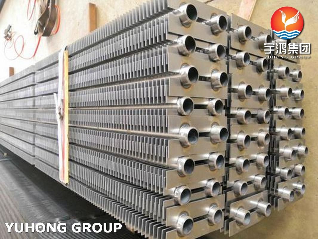 H Type And Double H Type Finned Tubes For Heat Exchangers High Rigidity