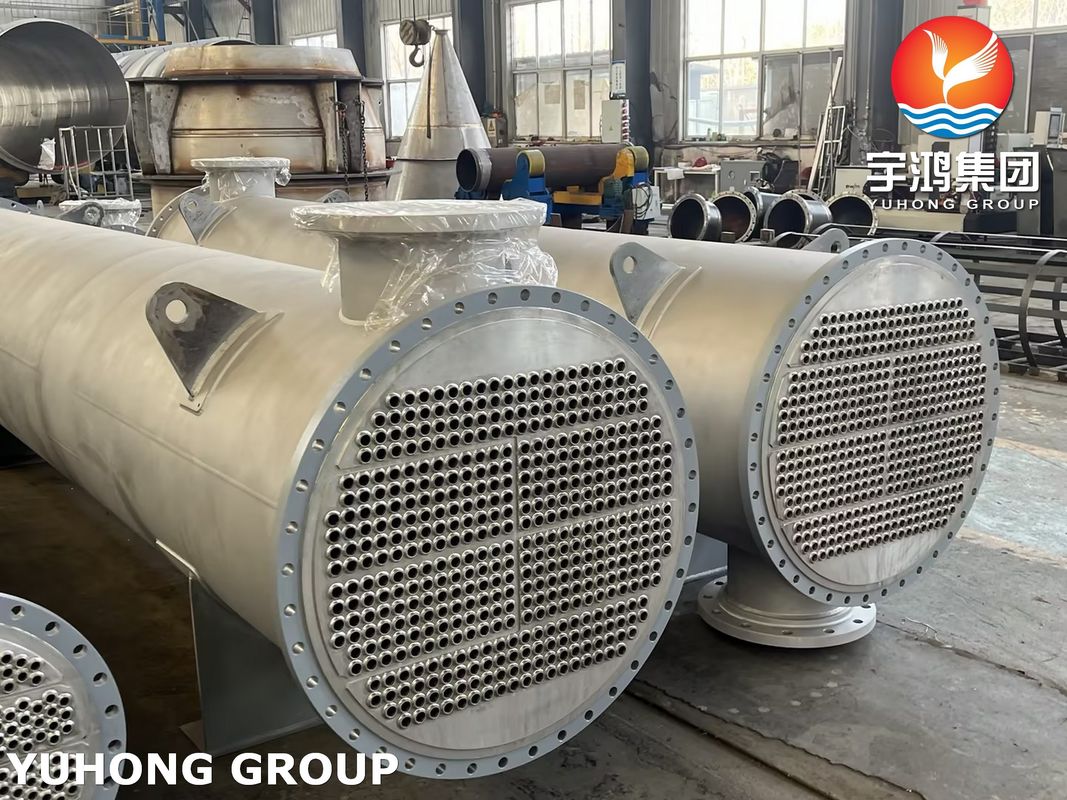 ​​Échangeur de chaleur pour gaz corrosif, classe TEMA BEM R, API 660, ISO 15547-1 pour préchauffeurs de raffinerie