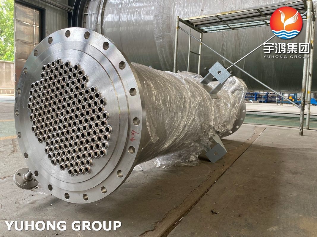 ​​Échangeur de chaleur pour gaz corrosif, classe TEMA BEM R, API 660, ISO 15547-1 pour préchauffeurs de raffinerie