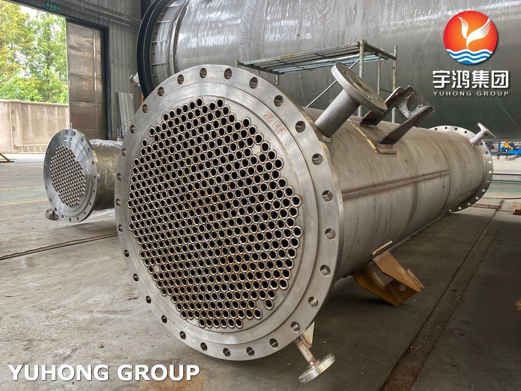 ​​Échangeur de chaleur pour gaz corrosif, classe TEMA BEM R, API 660, ISO 15547-1 pour préchauffeurs de raffinerie