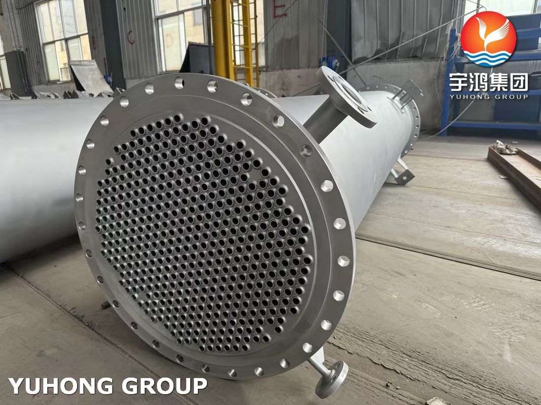 Industrial Fixed Tube Sheet Heat Exchanger ASME Certified Shell Tube Type Heat Exchanger