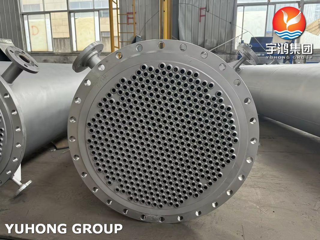 Industrial Fixed Tube Sheet Heat Exchanger ASME Certified Shell Tube Type Heat Exchanger