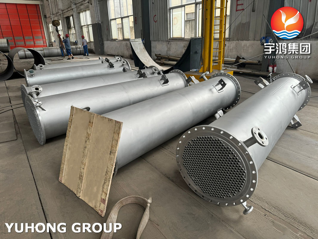 Industrial Fixed Tube Sheet Heat Exchanger ASME Certified Shell Tube Type Heat Exchanger
