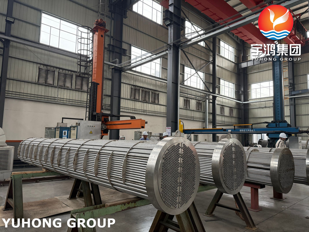 PED 2014/68/EU & ASME U Stamp Certified BEM Exchanger, ASME SB338 GR.2 for Chemical Cooling