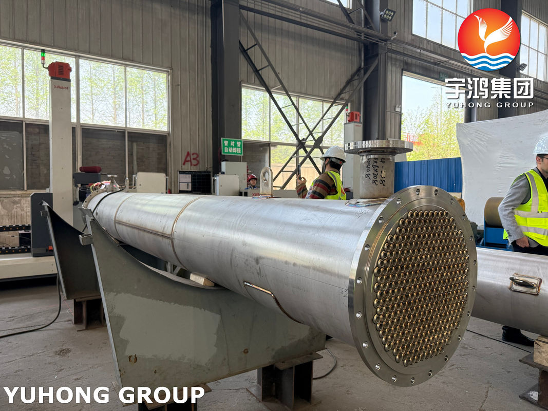 PED 2014/68/EU & ASME U Stamp Certified BEM Exchanger, ASME SB338 GR.2 for Chemical Cooling